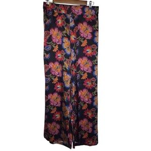 Johnny Was Workshop Sidona 100% Silk Lounge Pant Size X-Small.